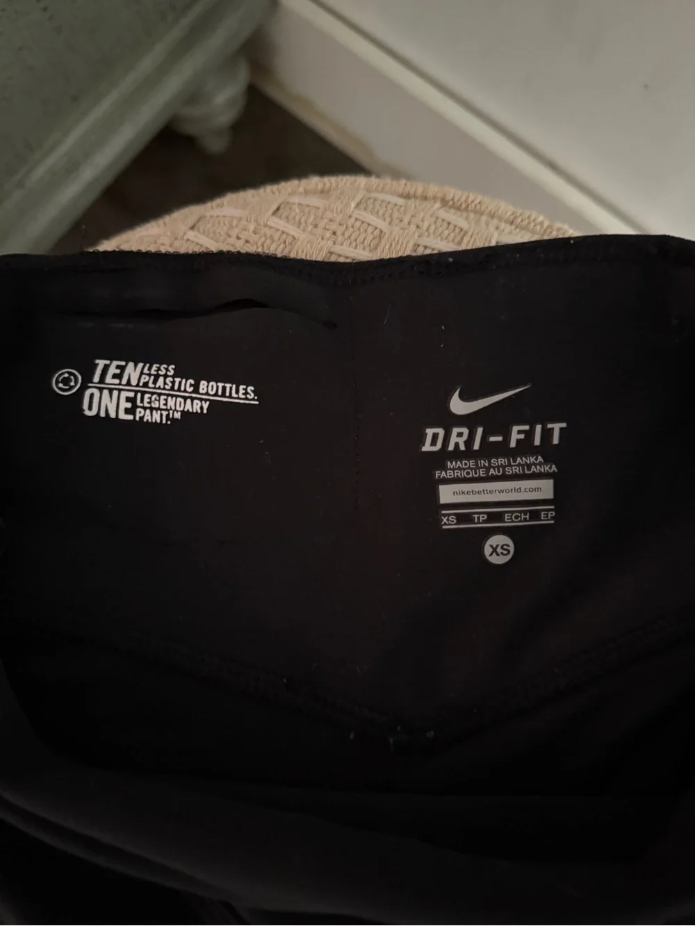 Nike Black High-Rise Flared Pants for Women
